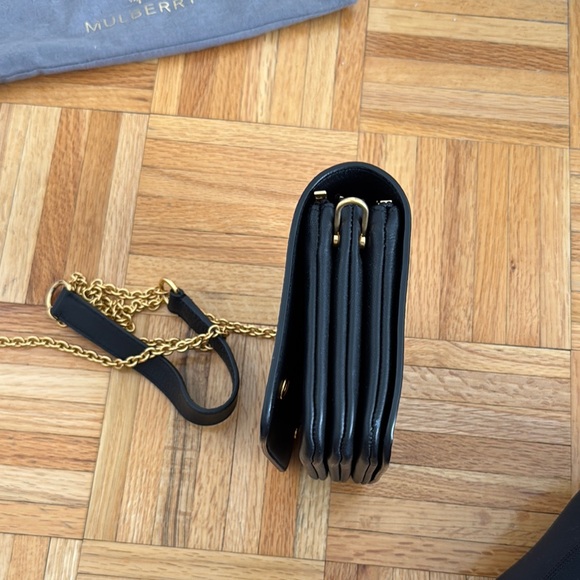 Mulberry Black Minimalist Crossbody Bag - Picture 7 of 7